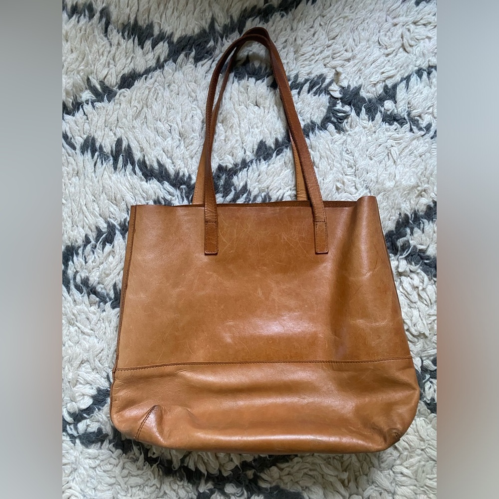 Able Mamuye Classic Tote, Cognac